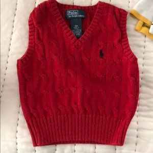 9 mo. Polo Ralph Lauren sweater vest